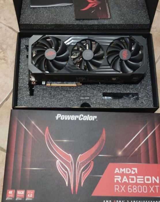 Відеокарта PowerСolor Radeon RX 6800 XT Red Devil, Amd ryzen 7 3700x