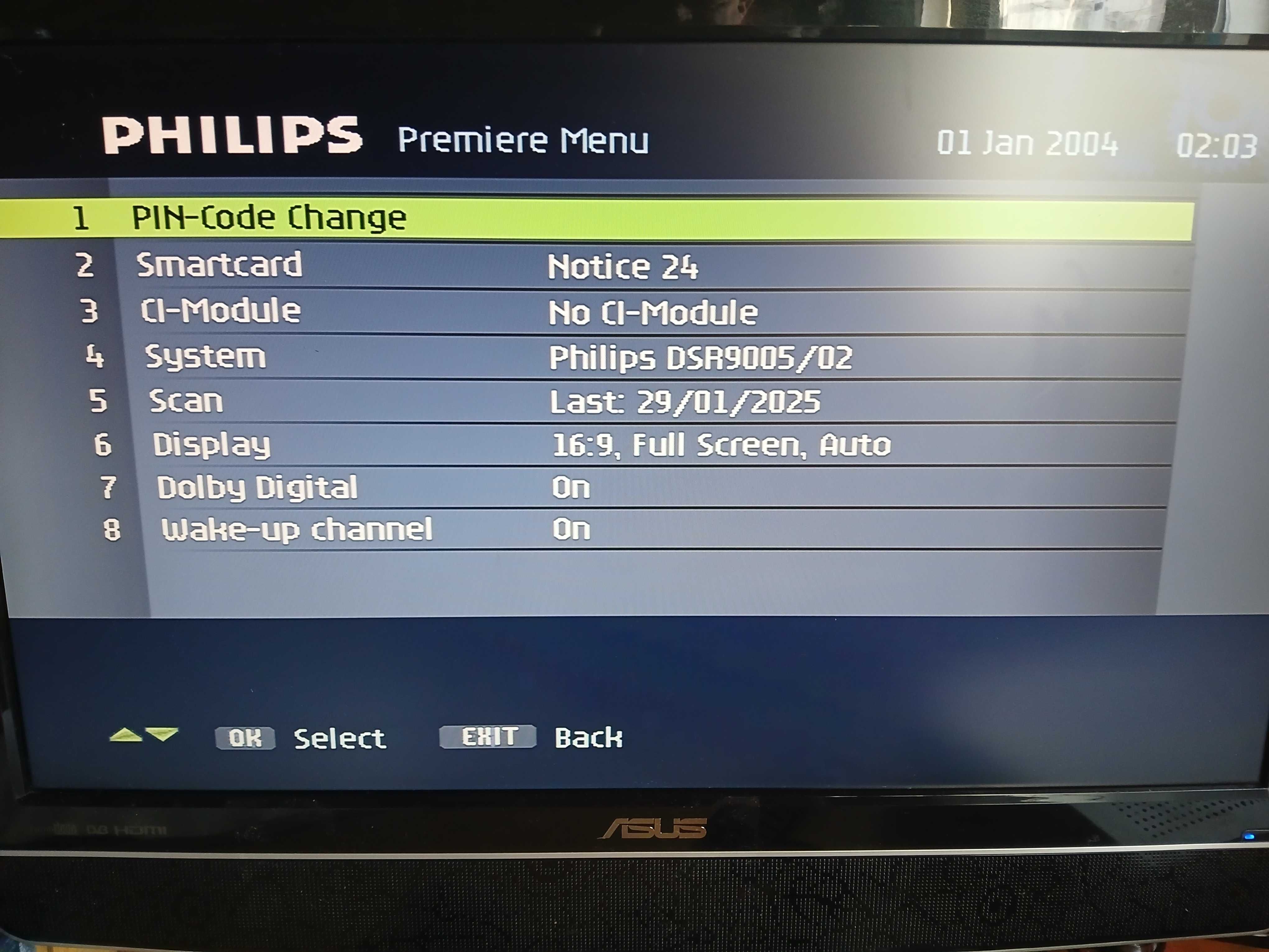 Dekoder Satelitarny PHILIPS DSR 9005/02