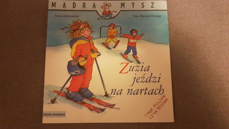 Zuzia jeździ na nartach Mądra Mysz
