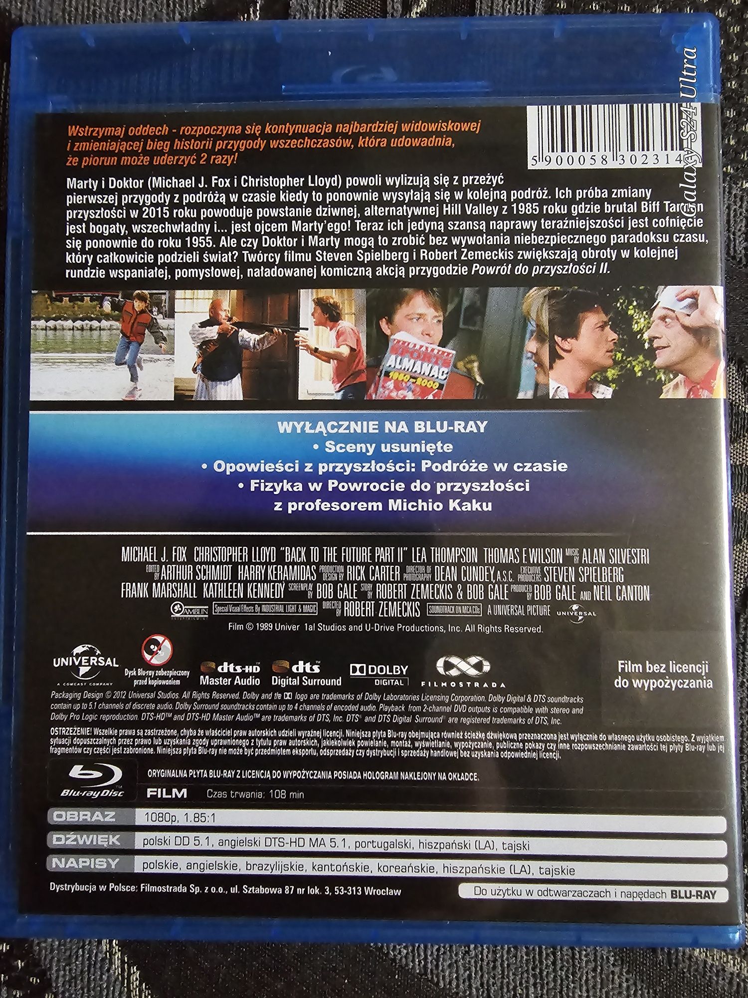 Powrót do przyszłości 2 Blu-ray