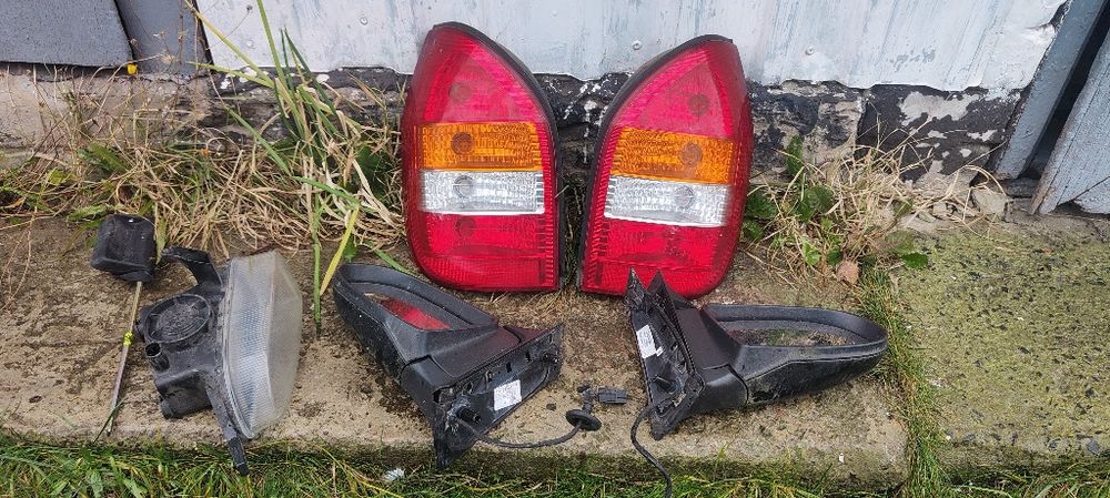 Дзеркало заднього виду  дверей чорне Opel Zafira a зафіра а Опель