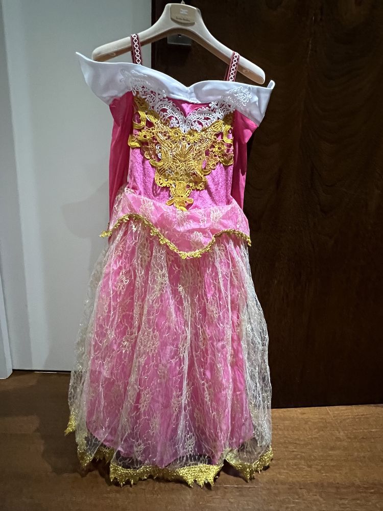 Vestido princesa com acessórios