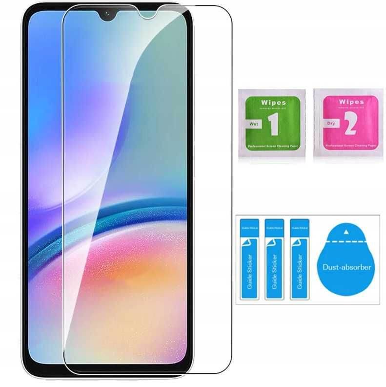 Etui Flip Clear View do Samsung Galaxy A05s + Szkło Hartowane