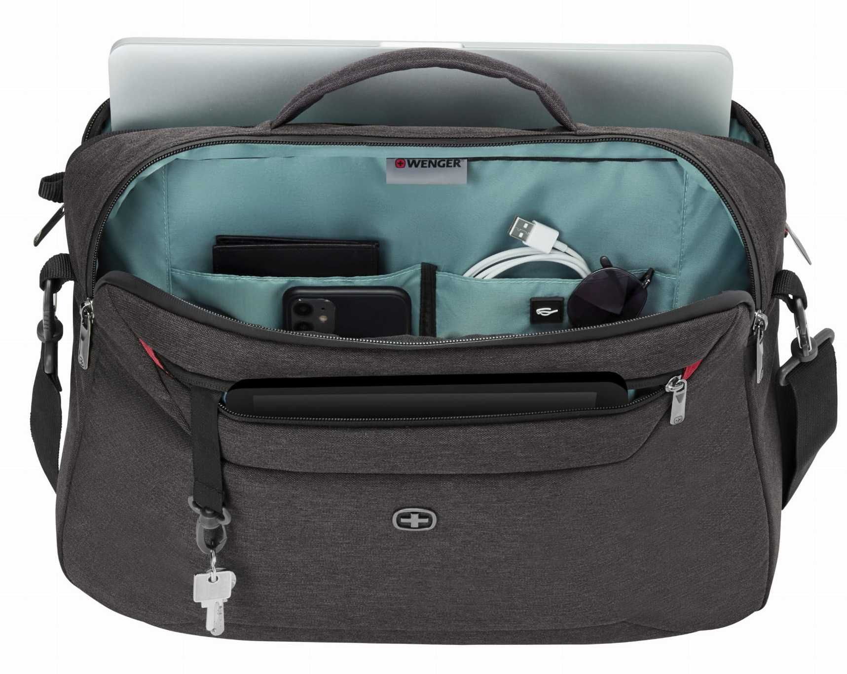 Сумка-рюкзак Wenger, MX Commute 16", Heather Grey, -22%