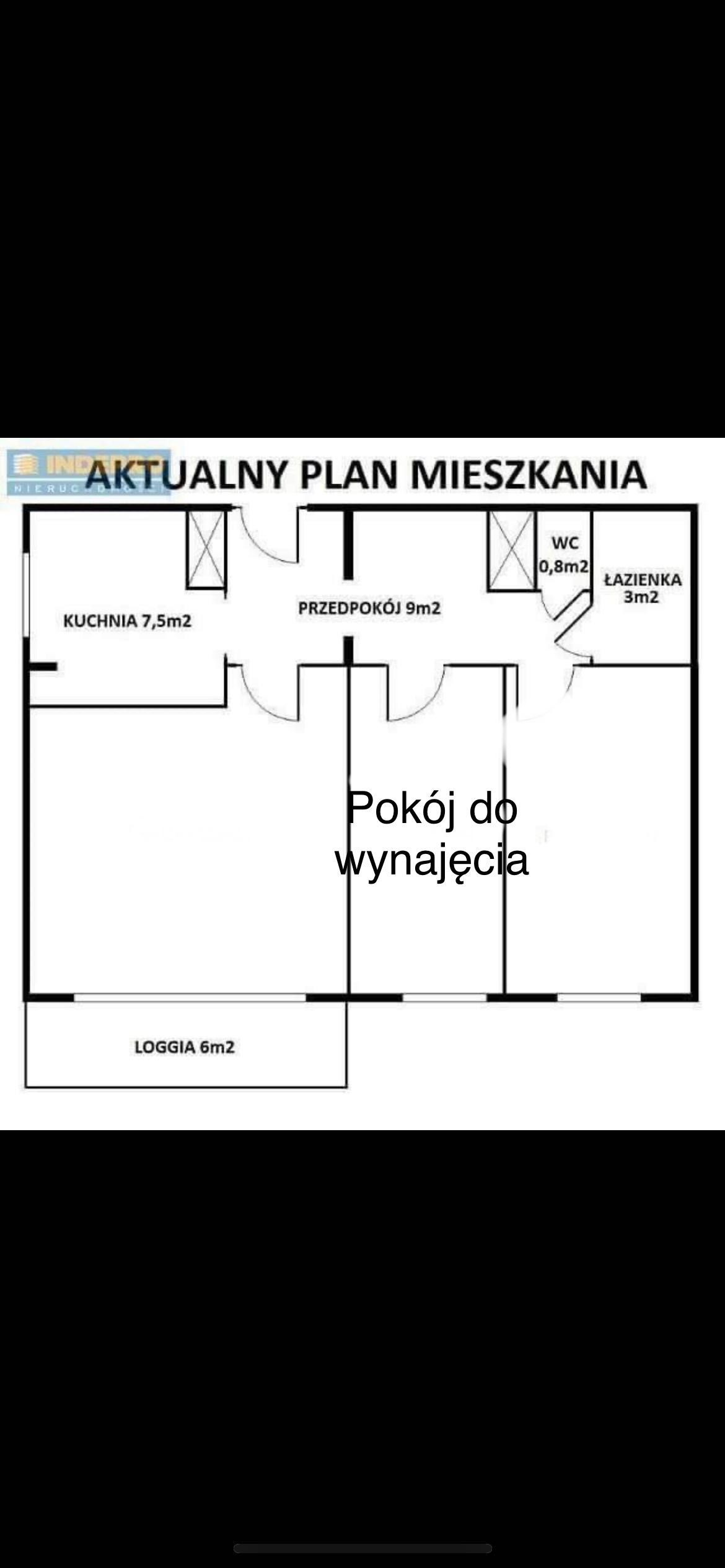 Pokój 1-osobowy 1100 zł Metro Natolin Ursynów SGGW