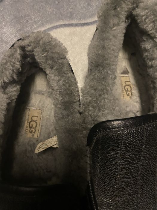 Кожані зимові  мокасини UGG 41 розмір
