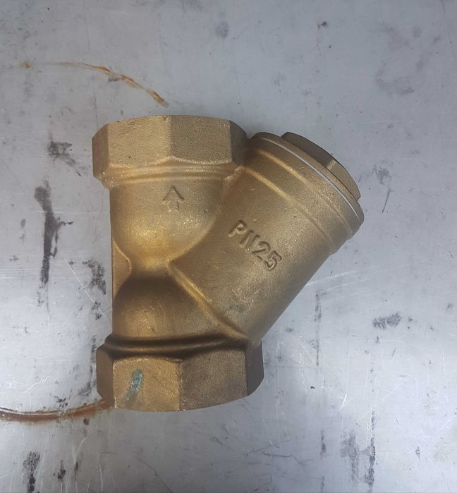 Filtr skośny 2" DN50. Zawór kulowy 2" DN50