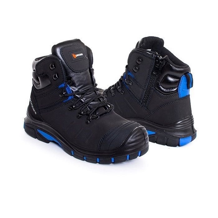 Buty robocze ochronne Trzewiki BHP z Podnoskiem. COBALT S1 SRC Roz. 45