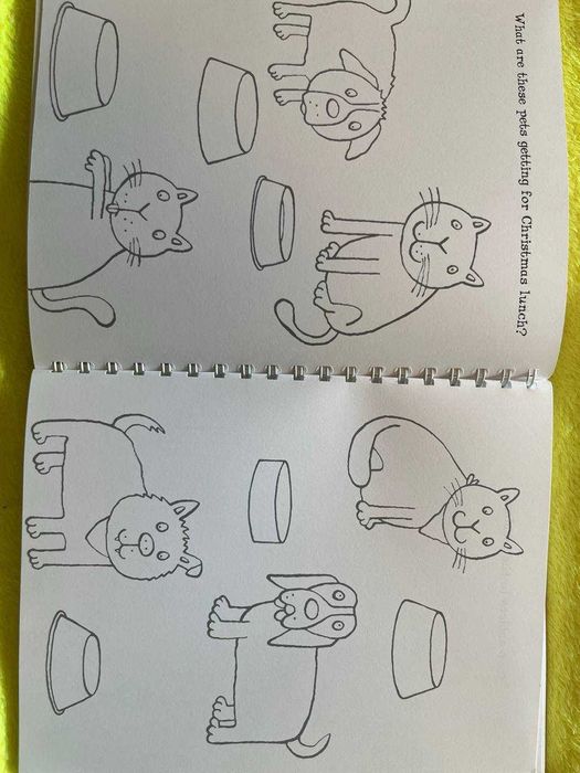 РІздвяна новорічна розмальовка книга на 160 стр.,тверда обкладинка