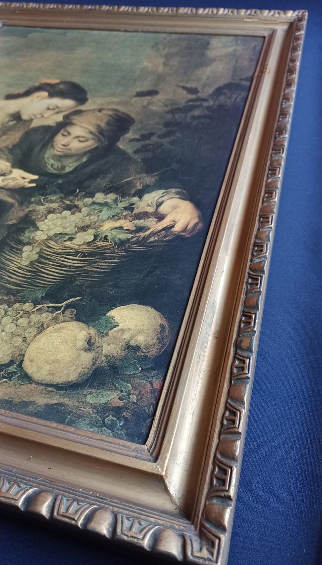 Quadro ( O pequeno vendedor de fruta)