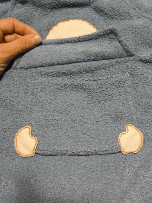 Kombinezon zimowy dla chłopca 68-74 niebieski