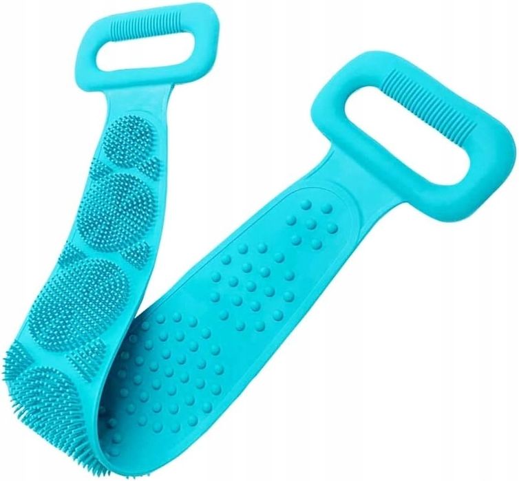 Myjka Do Mycia Pleców Masażer Silikonowy Dwustronna Do Pleców Ciała