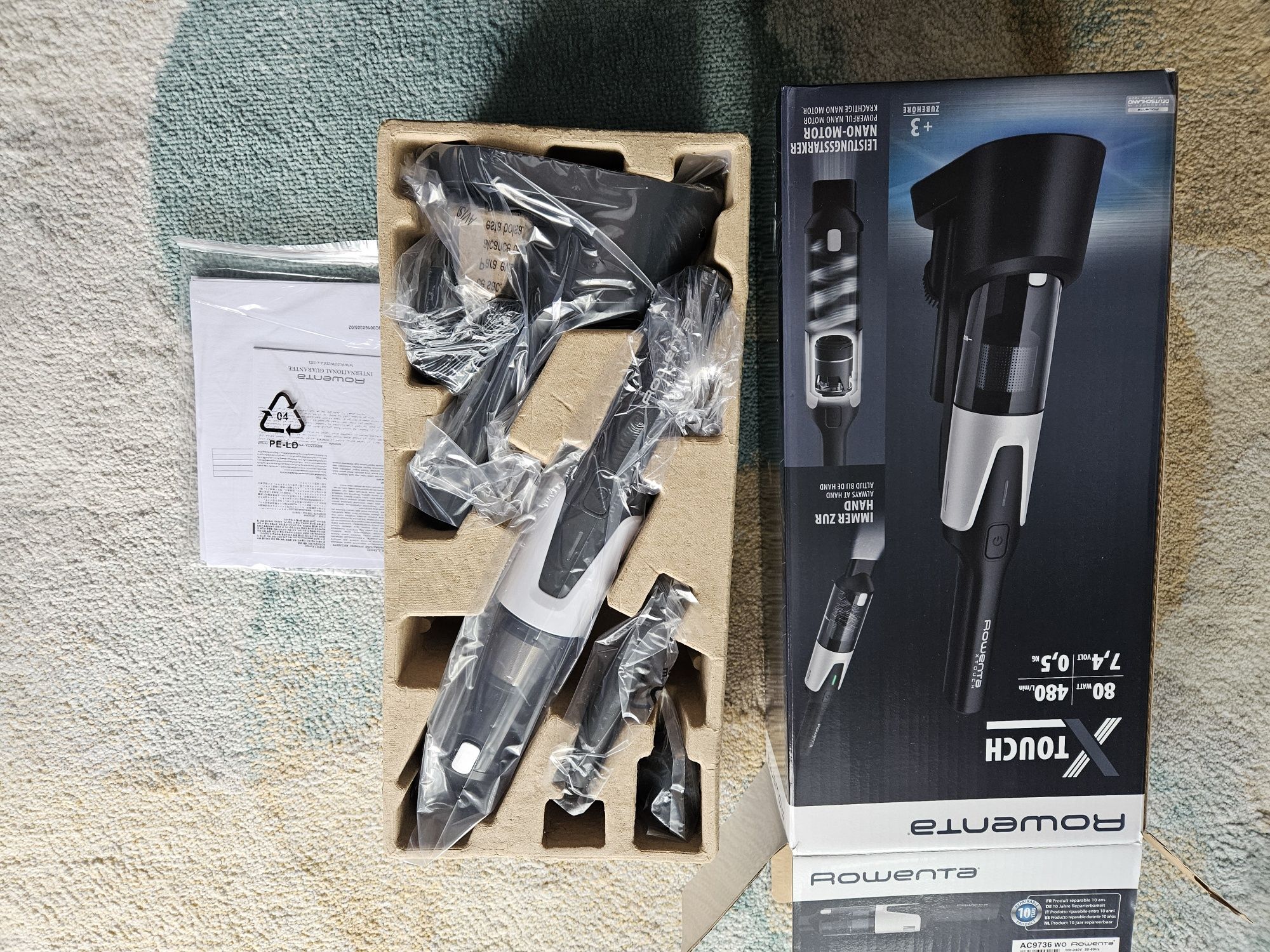 Odkurzacz ręczny Rowenta X Touch