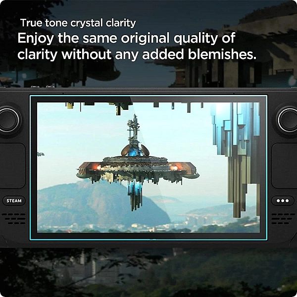 Szkło Hartowane Spigen Glas.tr "Ez Fit" Steam Deck Clear