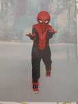 Strój spiderman rozmiar 130