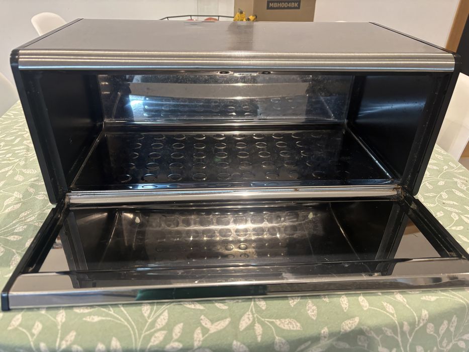 Caixa grande de pao Brabantia - Aco Fosco