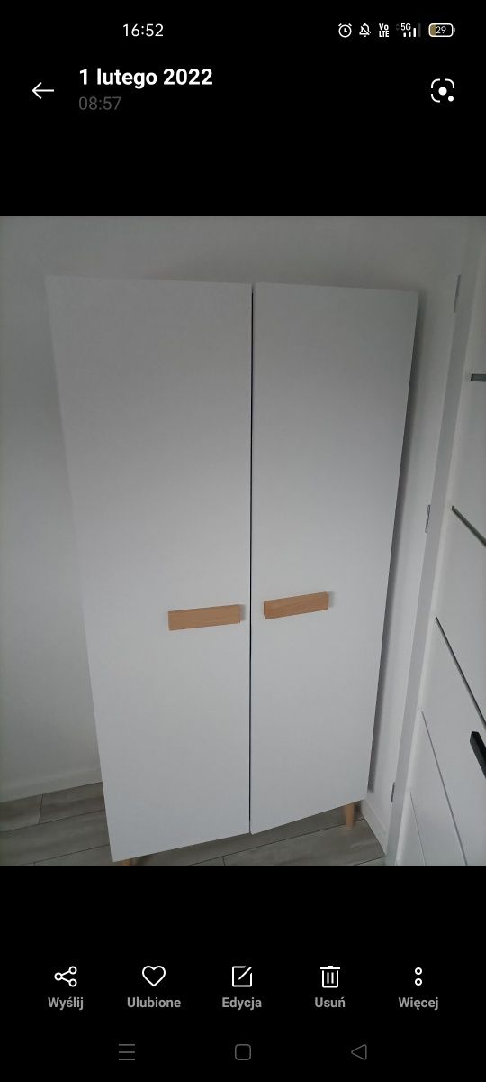Nowe meble w kolorze bialym