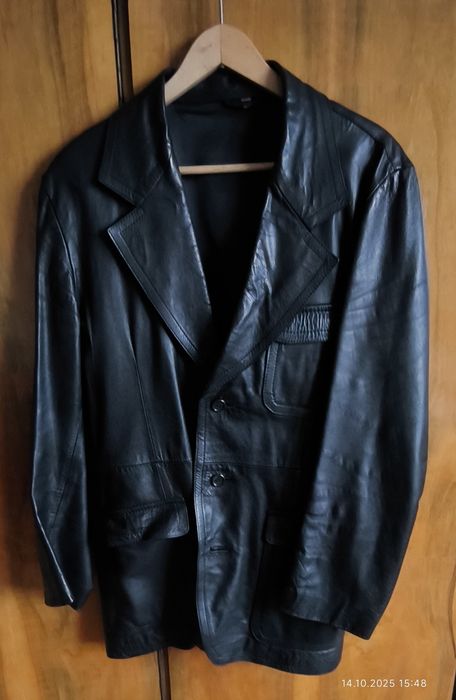 Marynarka,kurtka skórzana męska