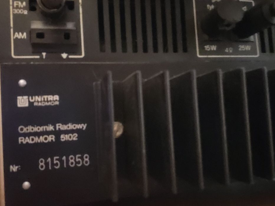 Radmor 5102 Stereo hi-fi quasi-quadro z 1981 przestrojone