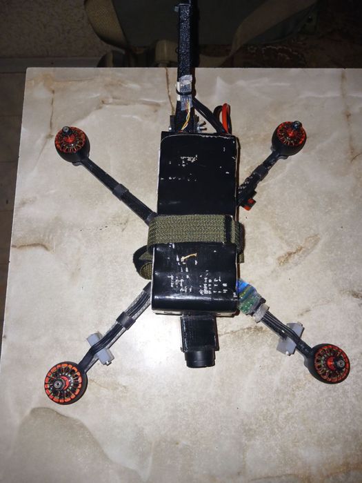 Тепловой фпв дрон 10