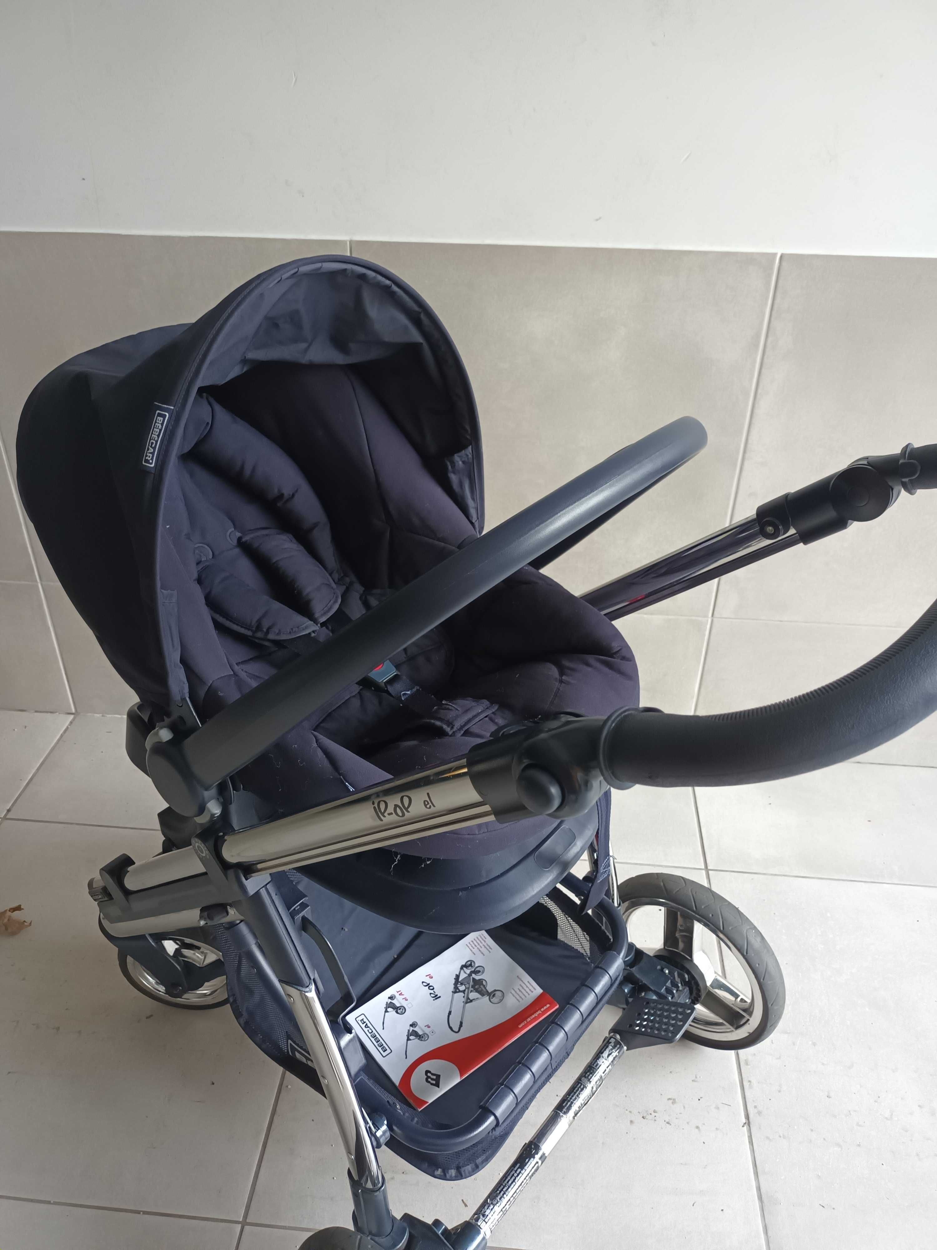 Trio bebecar babycoque, carrinho e alcofa