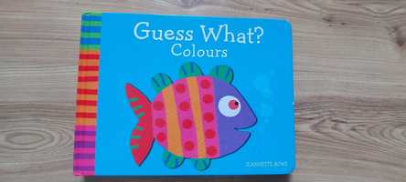 Książka do nauki angielskiego  Guess What? Colours
