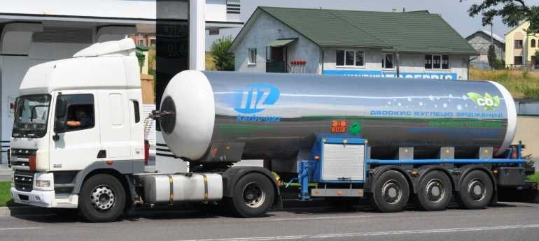 Постачання кисню, СО2, вуглекислота, діоксид вуглецю