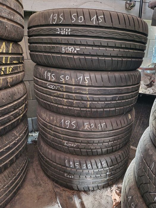 4szt opony letnie Hankook _ 195/50/15