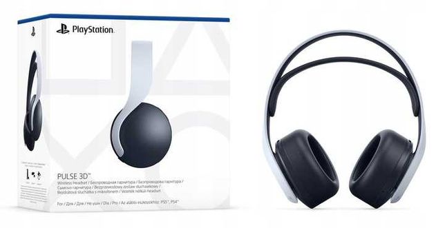 Słuchawki Pulse 3D PS5 bezprzewodowe, folia