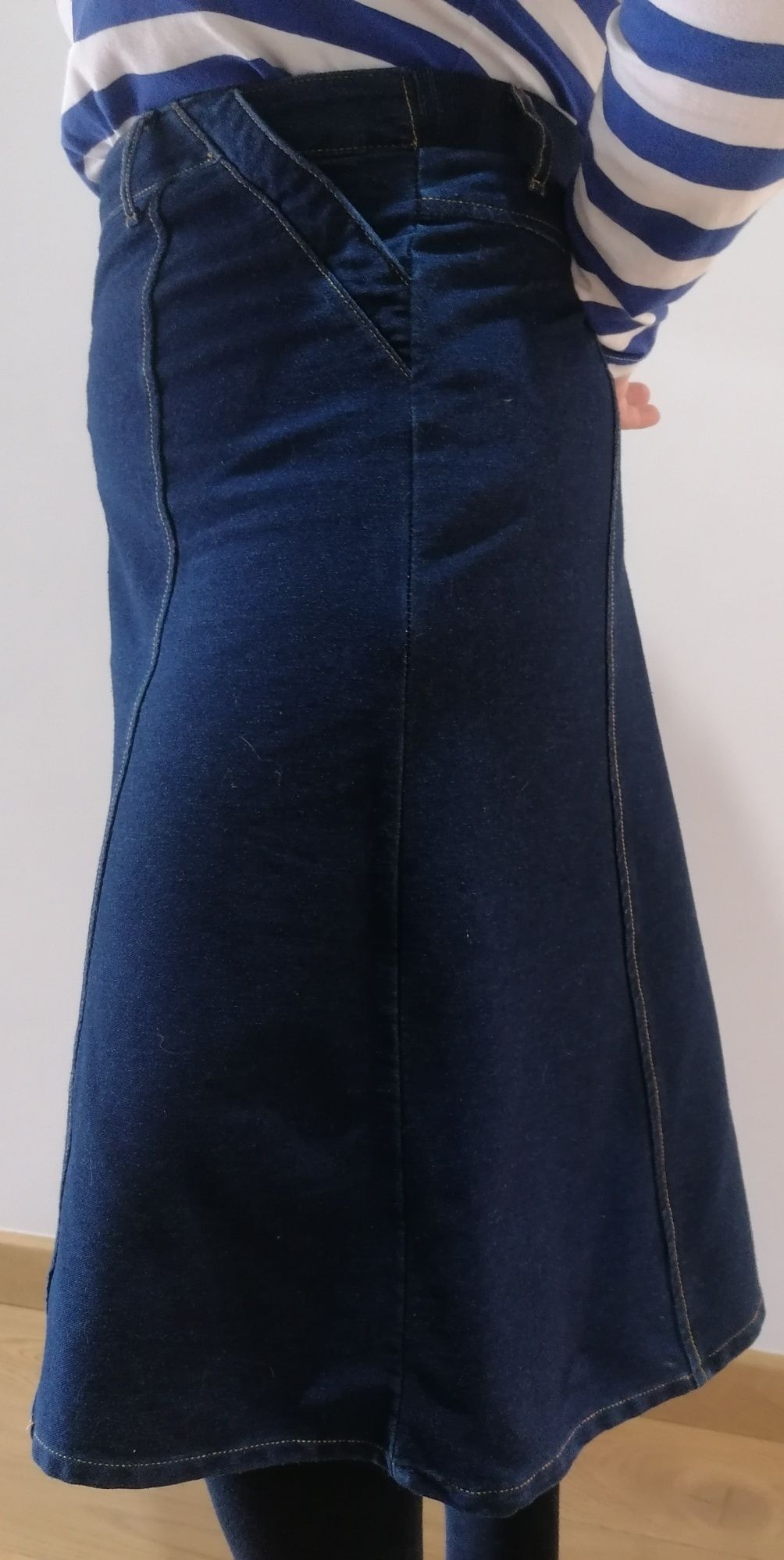Spódnica denim retro, roz. XL