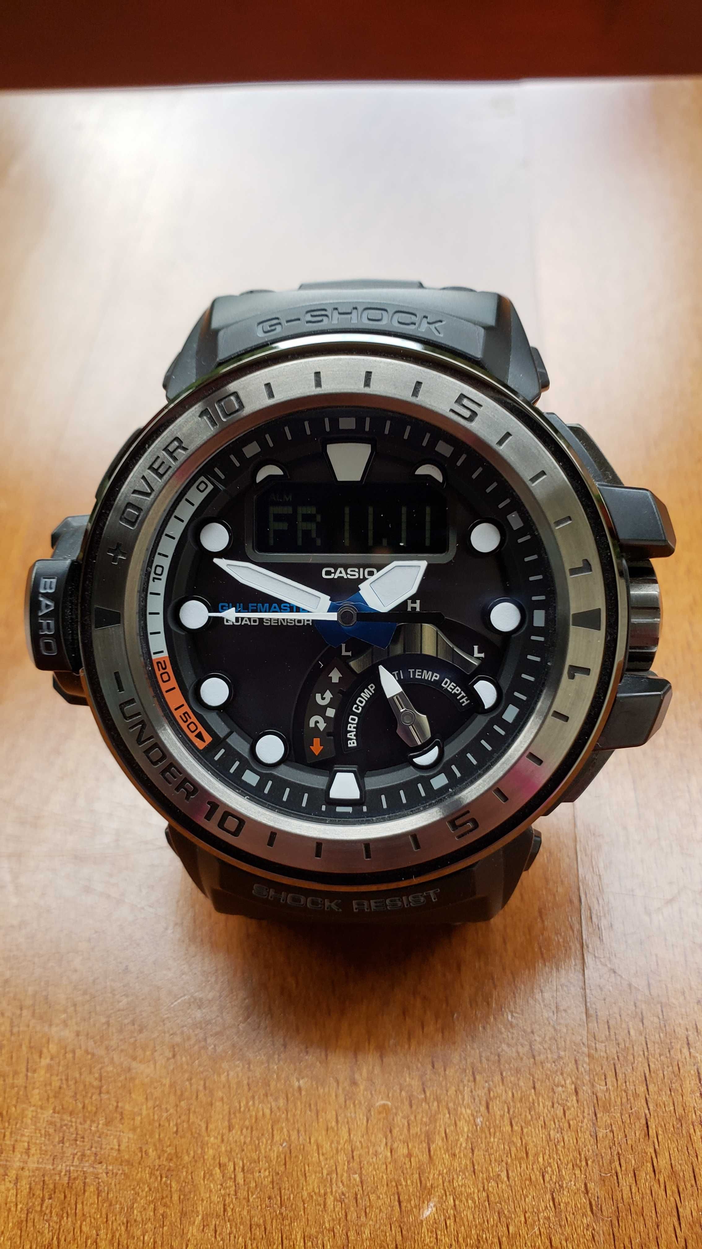 Чоловічий годинник Casio GWN-Q1000MC-1A