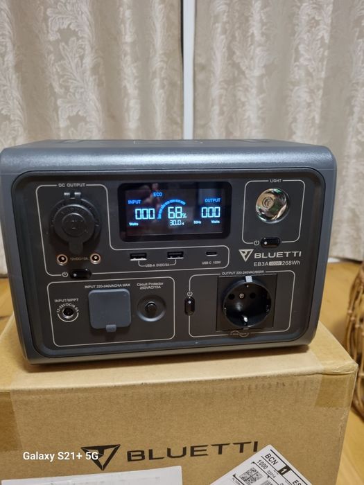 Зарядні станції  Bluetti EB3A 268Wh/600W   В НАЯВНОСТІ