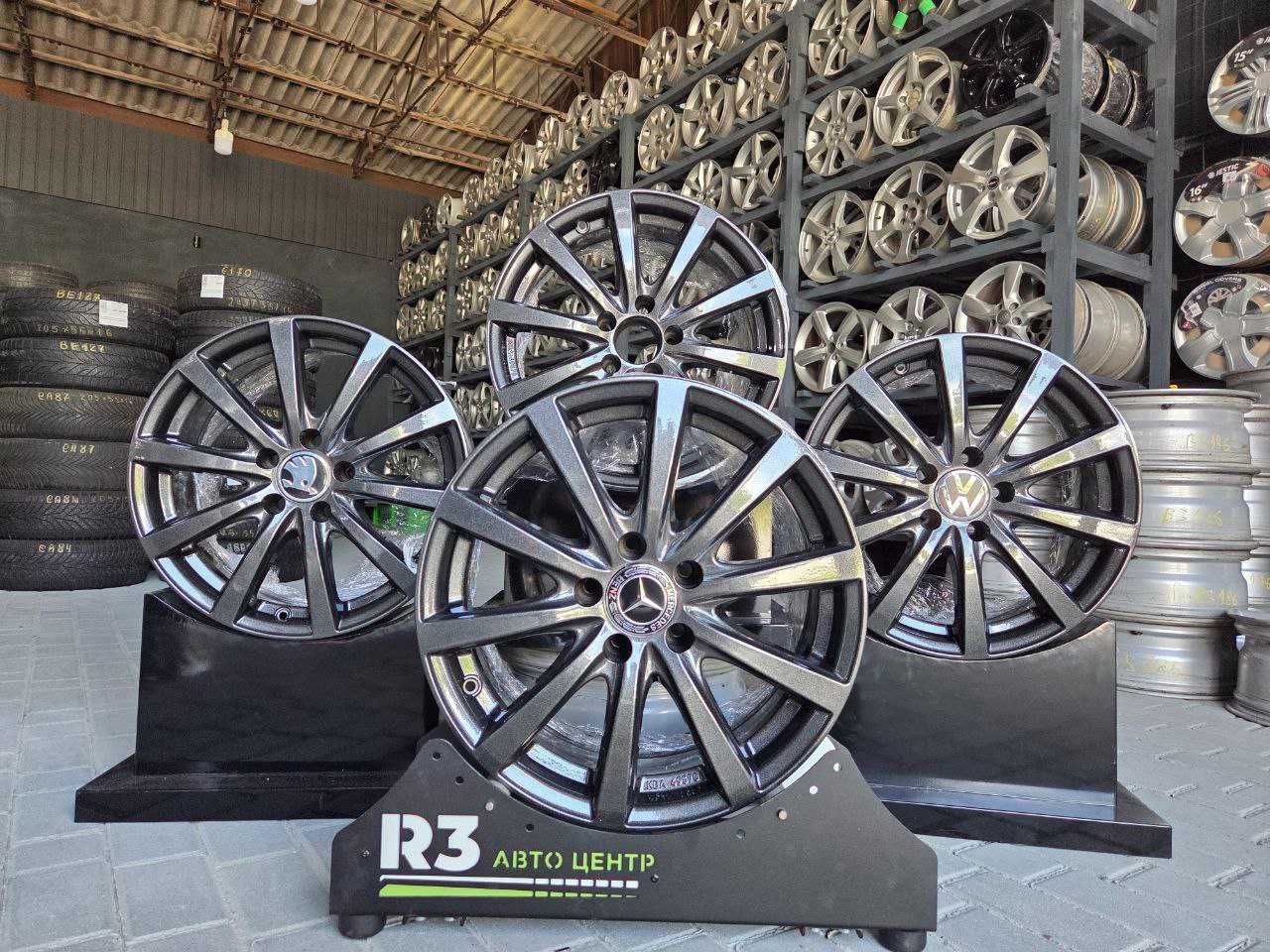 Диски легкосплавні титани 5X112 R17 7j et40 Dia66.6 BS155
