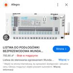 Wunda listwa do ogrzewania podłogowego, podłogówki