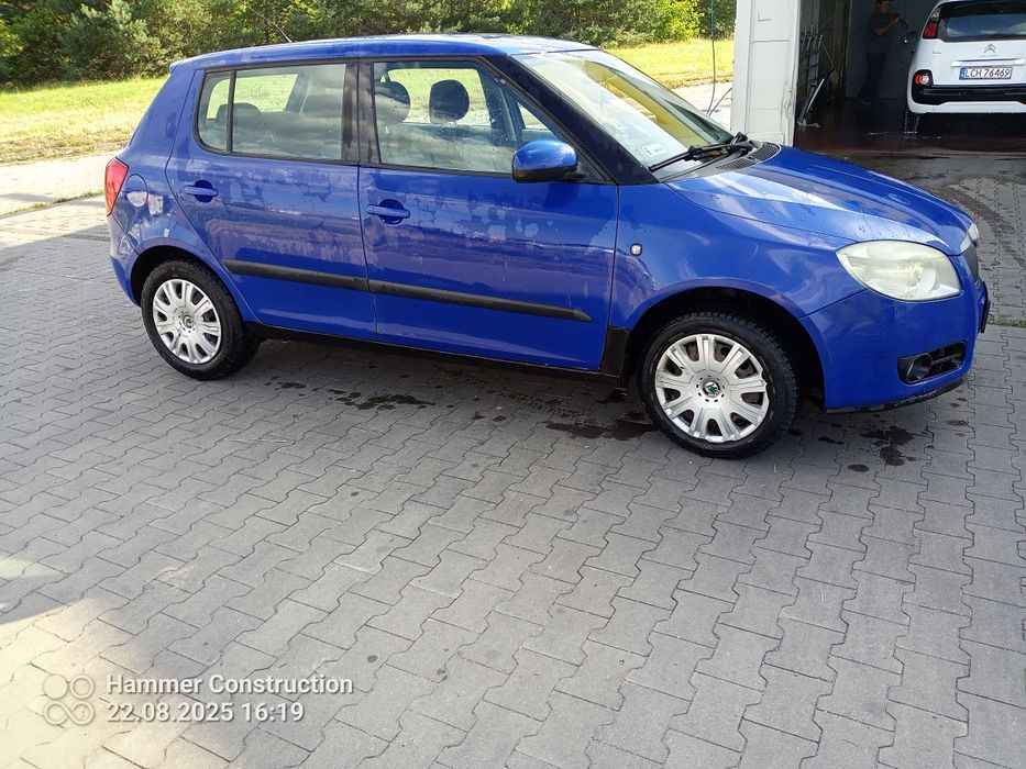Skoda Fabia 2 2007r 1,2 b wspomaganie kierownicy bardzo ekonomiczny