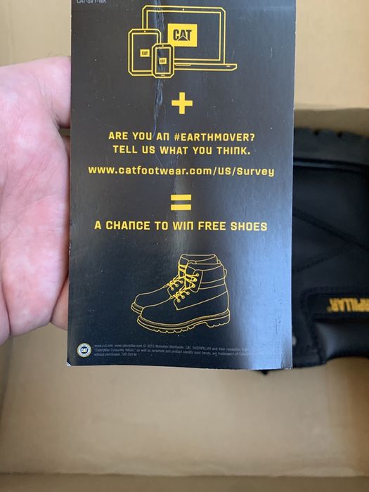Caterpillar second shift boots/ черевики шкіряні