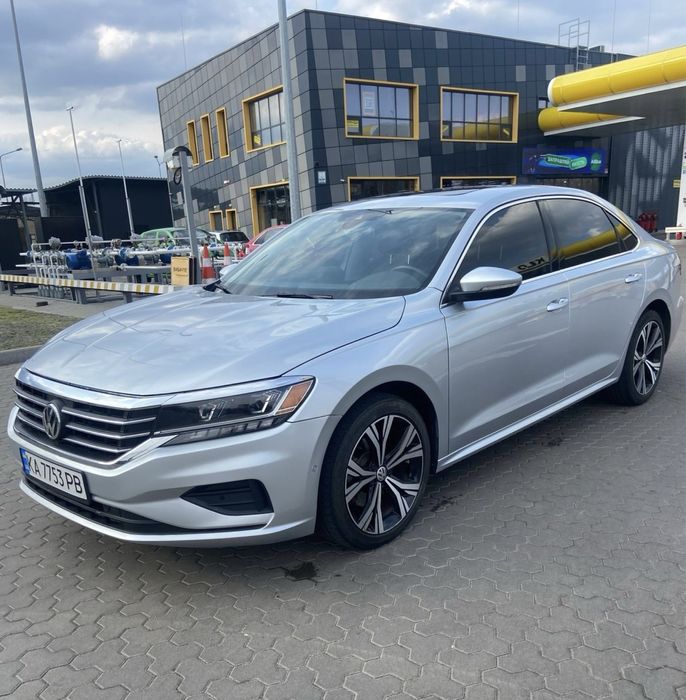 Аренда Volkswagen Passat B9, оренда авто Київ, оренда Passat.