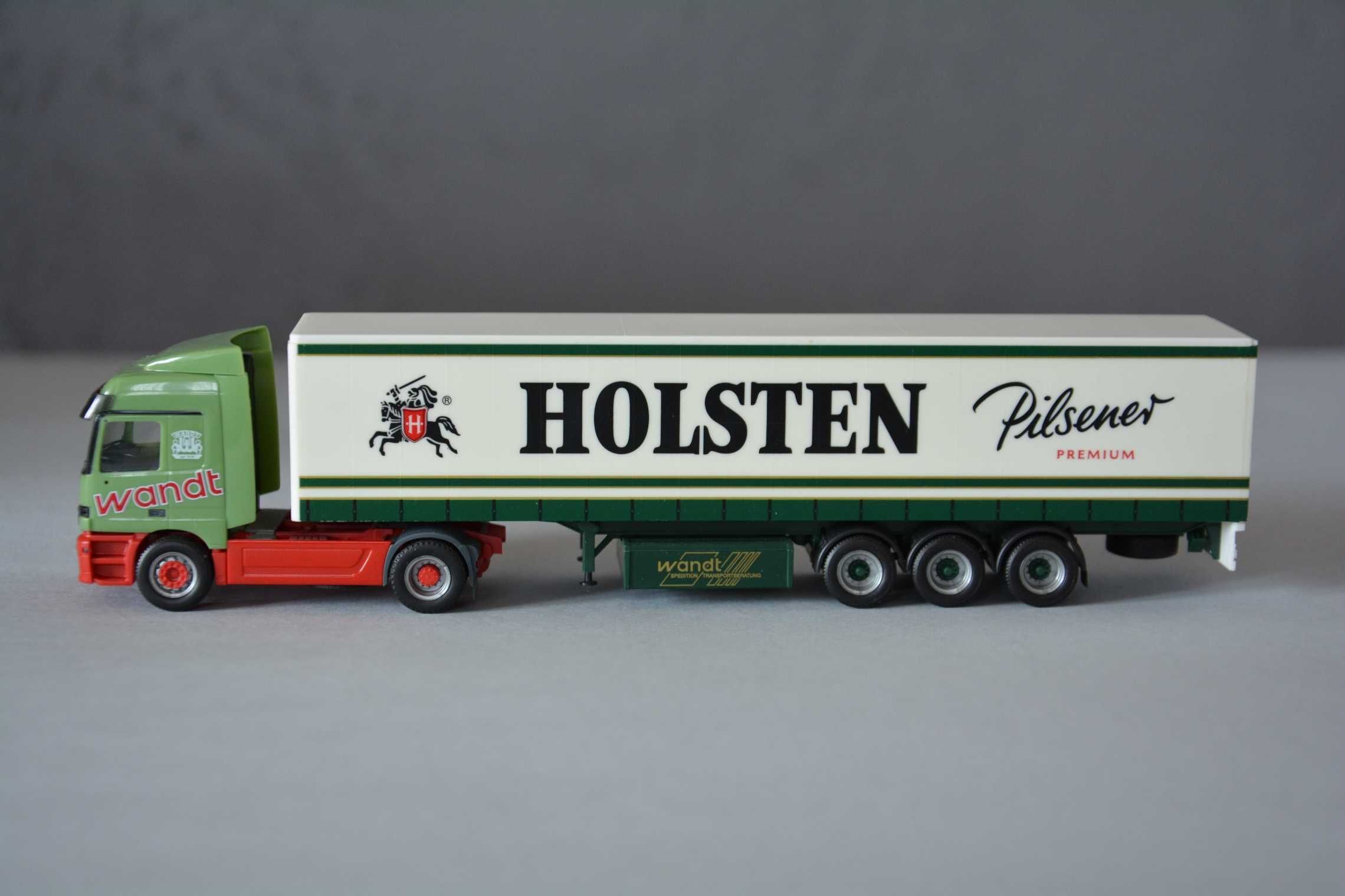 1:87 (H0) Herpa (146708) - MB Actros L + kurtyna - Wandt/Holsten