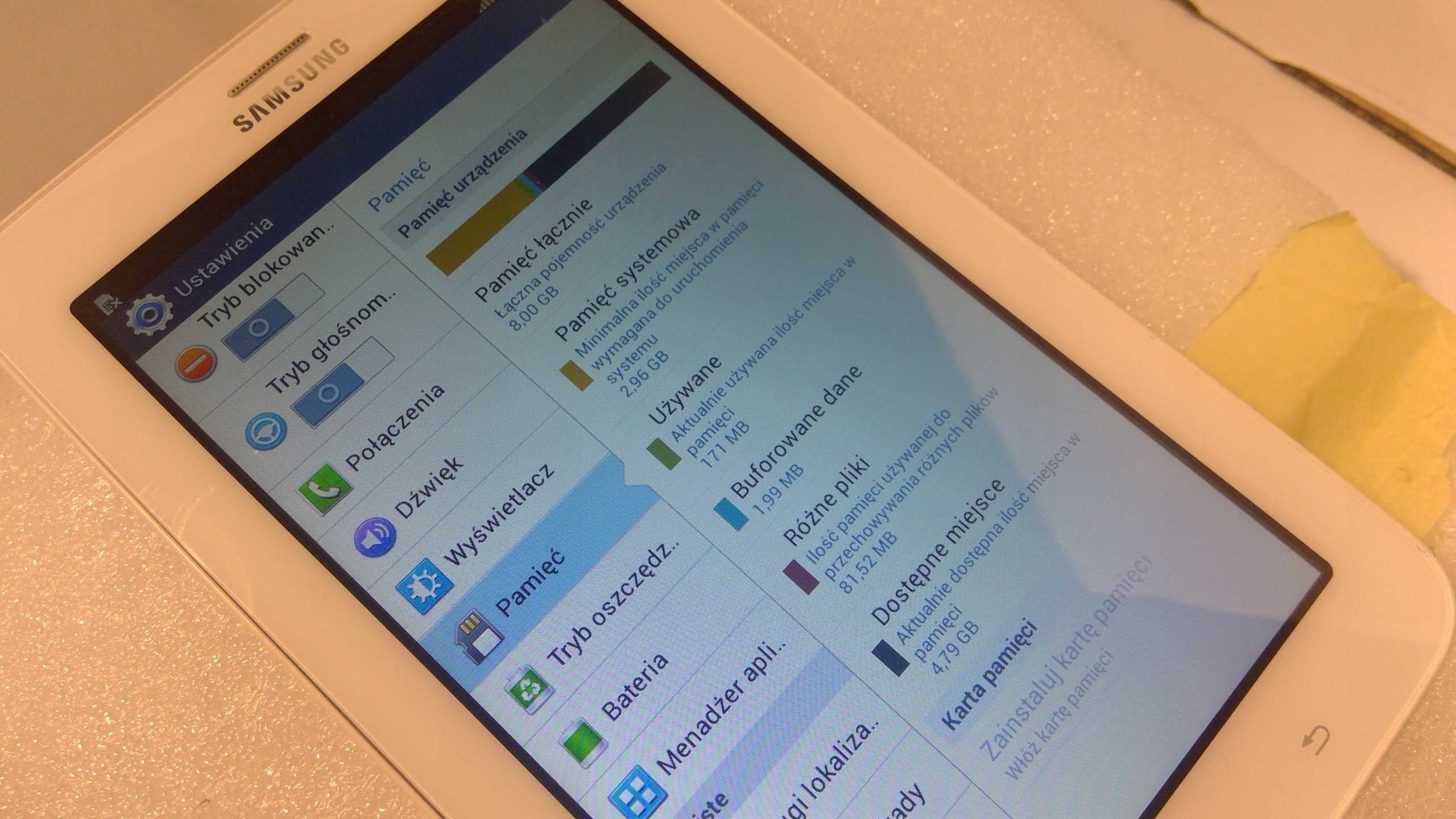 Tablet Samsung Galaxy Tab 3 Lite 7" nr1240
