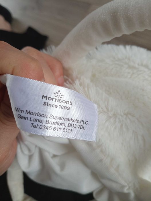 Pluszowa torba dla dzieci zajączek