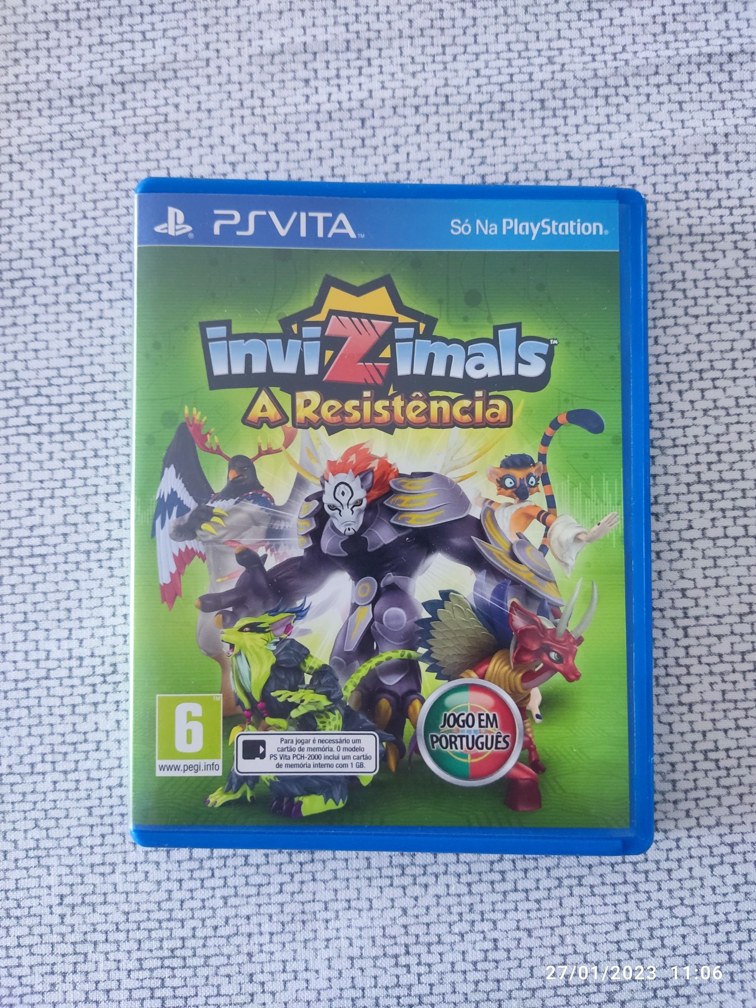 Jogos psvita Virtua Tennis 4 e invizimals