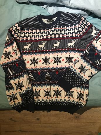 Sweterek świąteczny męski XXL Reserved nowy