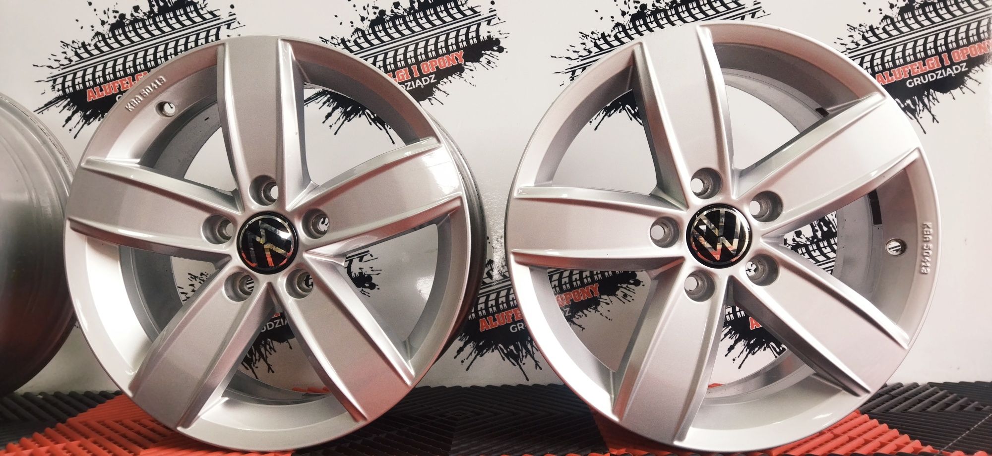 Alufelgi OEM Volkswagen 16" 5x112 6.5jx16H2 ET48 Touran Audi Skoda