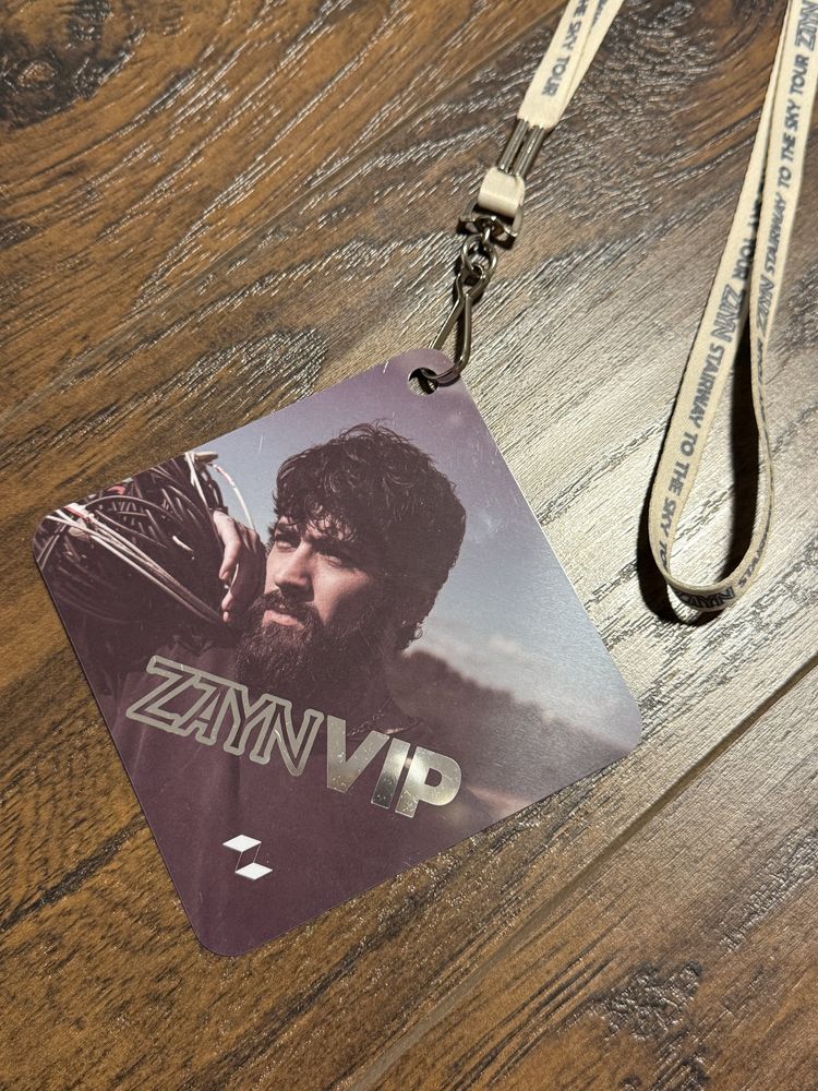 Smycz zayn malik one direction 1D vip kolekcjonerska limitowana