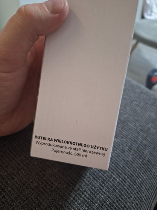 Butelka na wodę stal nierdzewna