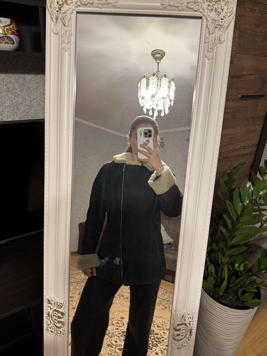 Дублянка жіноча з натурального хутра