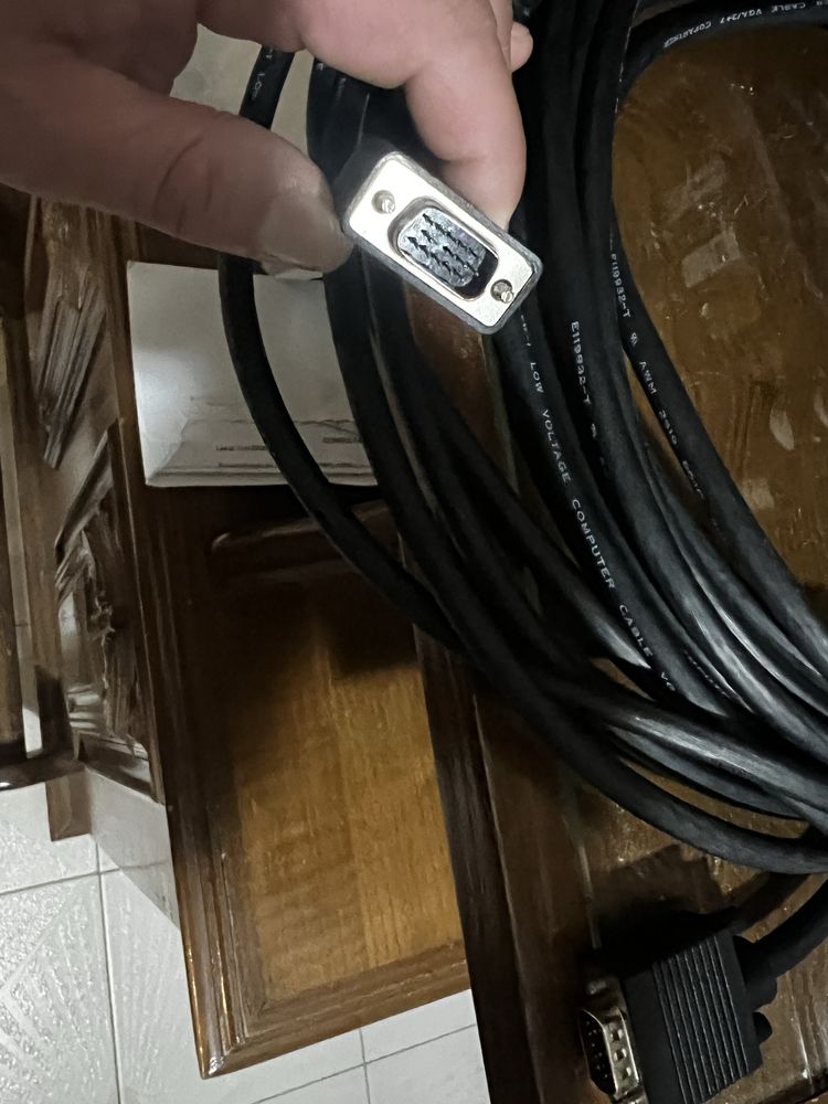 Cabo 10mt vga macho/ macho