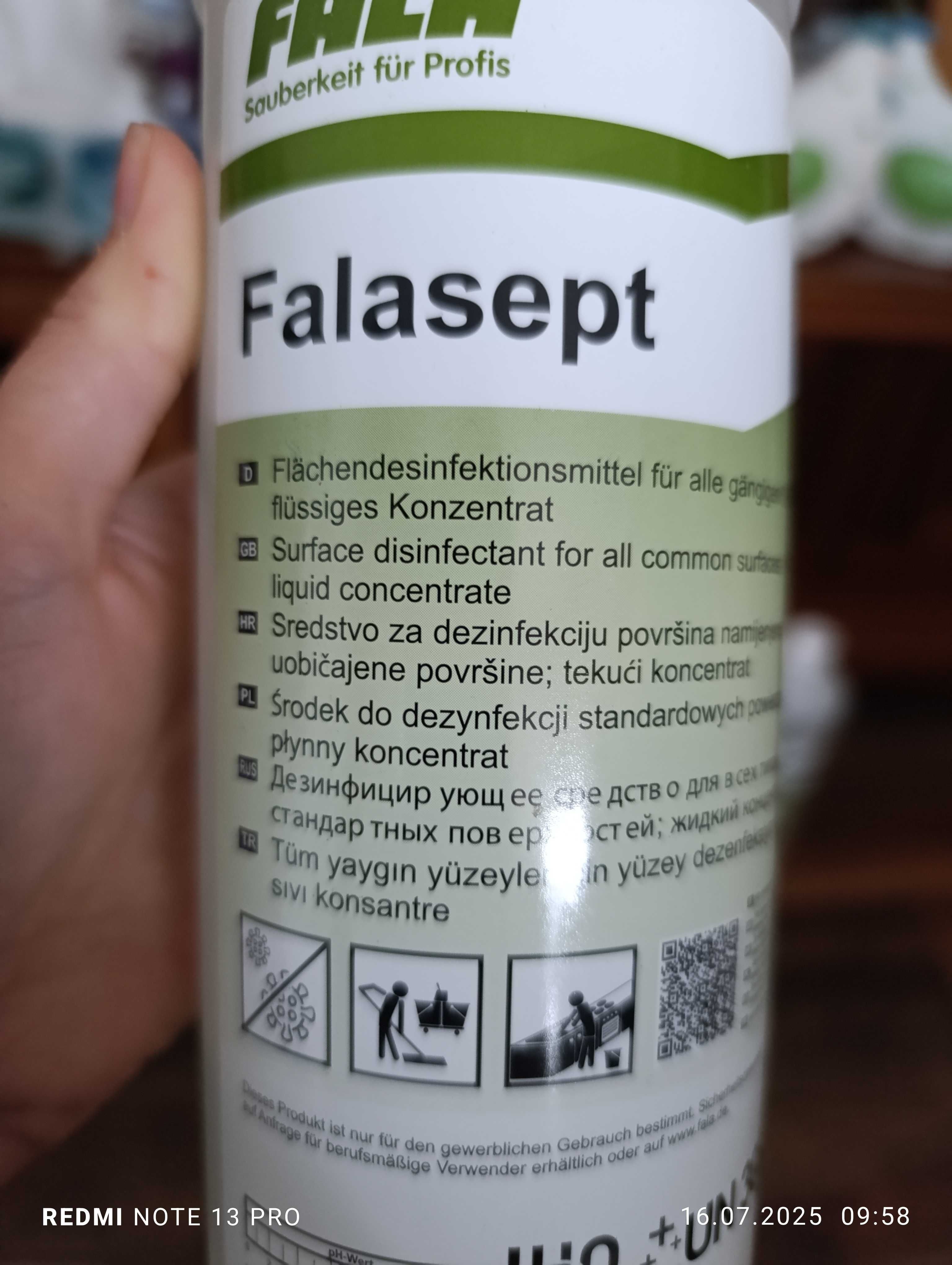 Falasept środek do dezynfekcji powierzchni 1 l