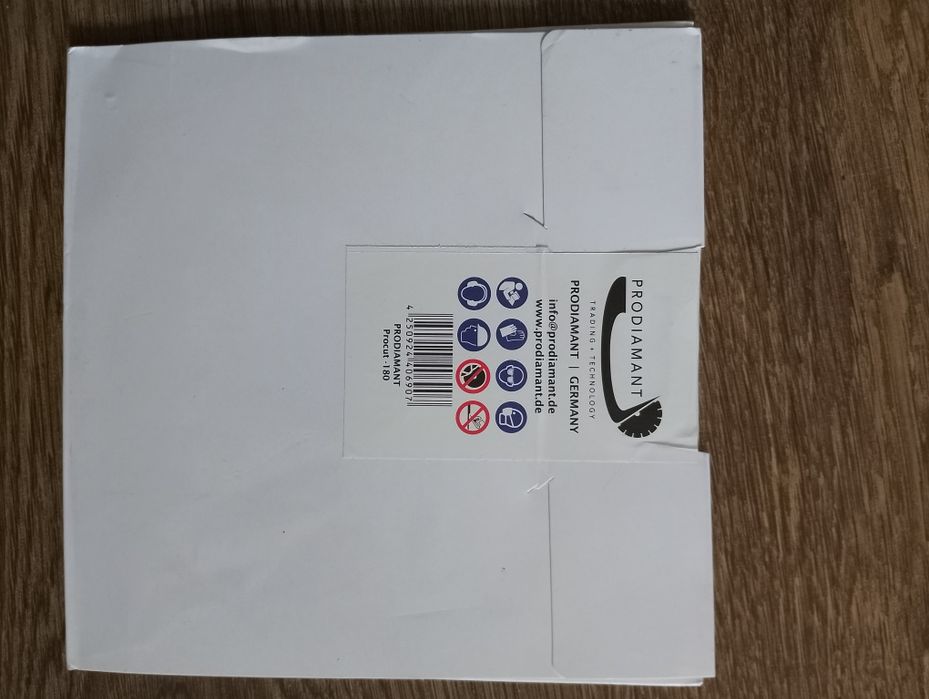 PRODIAMANT Diamentowa tarcza do cięcia 180 x 22,2 mm 10 mm profesjonal