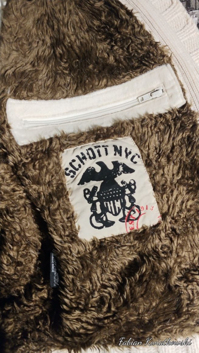 Sweter amerykańskiej firmy Schott NYC + GRATIS